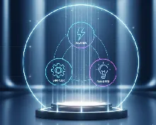 AI Concept Simple Faster Smarter